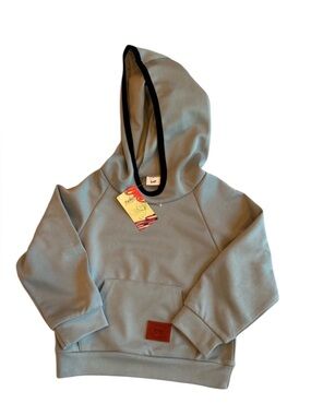 NWT Toddler Boys Hoodie “Cooler Version of Dad” 3-4T Waffle Knit